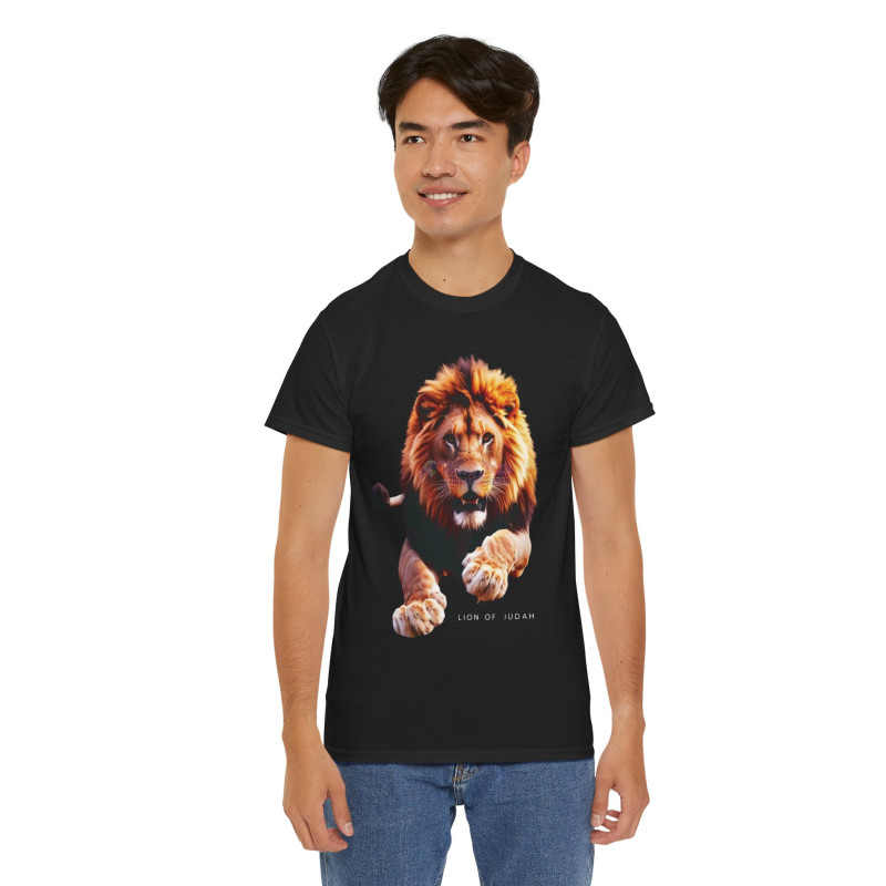 Jesus Lion of Juda T-Shirt Black V 2.0 Jesus Lion of Juda T-Shirt Black V 2.0