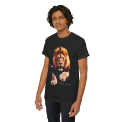 Jesus Lion of Juda T-Shirt Black V 2.0