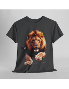 Jesus Lion of Juda T-Shirt Black V 2.0