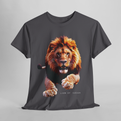 Jesus Lion of Juda T-Shirt Black V 2.0