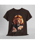 Jesus Lion of Juda T-Shirt Black V 2.0