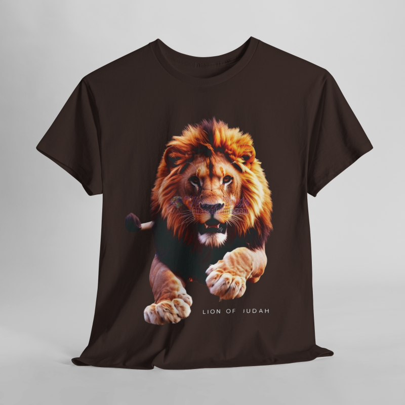 Jesus Lion of Juda T-Shirt Black V 2.0 Jesus Lion of Juda T-Shirt Black V 2.0