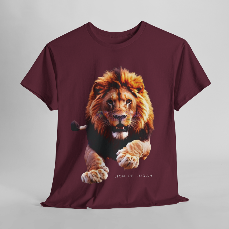 Jesus Lion of Juda T-Shirt Black V 2.0 Jesus Lion of Juda T-Shirt Black V 2.0