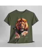 Jesus Lion of Juda T-Shirt Black V 2.0