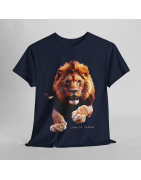 Jesus Lion of Juda T-Shirt Black V 2.0