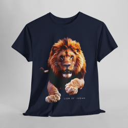 Jesus Lion of Juda T-Shirt Black V 2.0