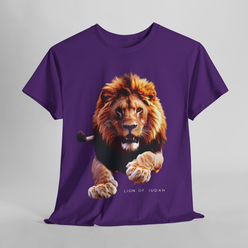 Jesus Lion of Juda T-Shirt Black V 2.0 Jesus Lion of Juda T-Shirt Black V 2.0