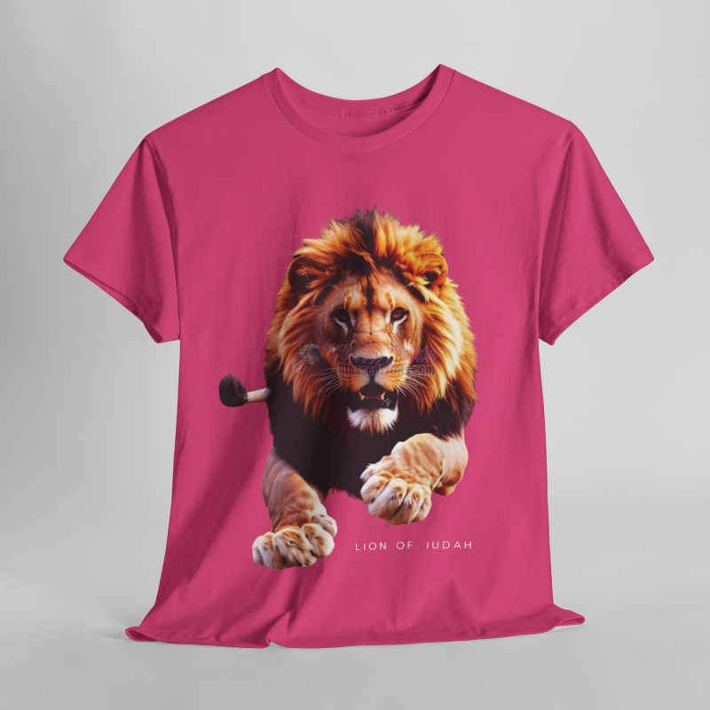 Jesus Lion of Juda T-Shirt Black V 2.0