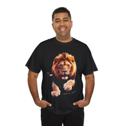 Jesus Lion of Juda T-Shirt Black V 2.0