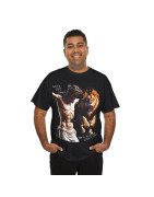 God's Not Dead Easter Roaring Like Lion T-SHIRT Jesus Faith over Fear Juda V 1.0