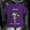 Jesus Is Rizzin' T-Shirt Easter 2025 Black White Purple Pink Rizzen' Rizzen