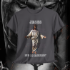 Jesus Is Rizzin' T-Shirt Easter 2025 Black White Purple Pink Rizzen' Rizzen