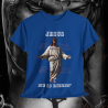 Jesus Is Rizzin' T-Shirt Easter 2025 Black White Purple Pink Rizzen' Rizzen