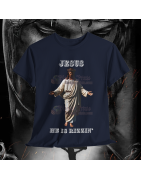 Jesus Is Rizzin' T-Shirt Easter 2025 Black White Purple Pink Rizzen' Rizzen