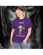 Jesus Is Rizzin' T-Shirt Easter 2025 Black White Purple Pink Rizzen' Rizzen