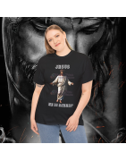 Jesus Is Rizzin' T-Shirt Easter 2025 Black White Purple Pink Rizzen' Rizzen