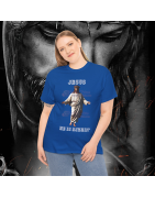 Jesus Is Rizzin' T-Shirt Easter 2025 Black White Purple Pink Rizzen' Rizzen