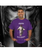 Jesus Is Rizzin' T-Shirt Easter 2025 Black White Purple Pink Rizzen' Rizzen