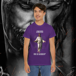 Jesus Is Rizzin' T-Shirt Easter 2025 Black White Purple Pink Rizzen' Rizzen