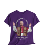 Pope LEO XIV THANK YOU FATHER T-Shirt BLACK 10Colors FREE Customize Pope LEO XIV
