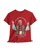 Pope LEO XIV THANK YOU FATHER T-Shirt BLACK 10Colors FREE Customize Pope LEO XIV