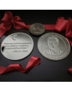 Charlie Kirk The Fight Continues Turning Point TPUSA Silver Plated Coin