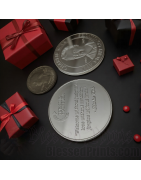 Charlie Kirk The Fight Continues Turning Point TPUSA Silver Plated Coin