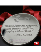 Charlie Kirk The Fight Continues Turning Point TPUSA Silver Plated Coin