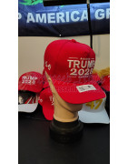 Trump 2028 Hat Cap RED 45 - 47 Made In USA Flag Trump 2028 Hat Cap MAGA USA 2028