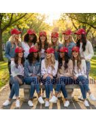 USA 250th Anniversary Made In USA  Cap Hat Veteran Eagle Red