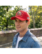 USA 250th Anniversary Made In USA  Cap Hat Veteran Eagle Red
