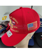 USA 250th Anniversary Made In USA  Cap Hat Veteran Eagle Red