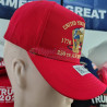 USA 250th Anniversary Made In USA  Cap Hat Veteran Eagle Red