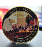 USA 250th Anniversary Made In USA  Gold Coin V2.0