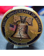 USA 250th Anniversary Made In USA  Gold Coin V1.0