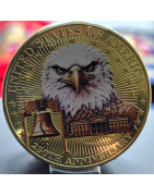 USA 250th Anniversary Made In USA  Gold Coin V1.0