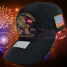 USA 250th Anniversary Made In USA  Cap Hat Veteran Eagle Black