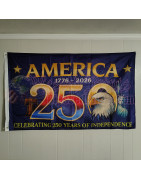 USA 250th Anniversary Made In USA  Cap Hat Veteran Eagle Black