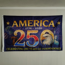 USA 250th Anniversary Made In USA  Cap Hat Veteran Eagle Black