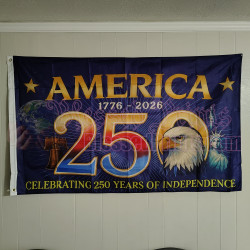 USA 250th Anniversary Made In USA  Cap Hat Veteran Eagle Black