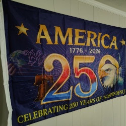 USA 250th Anniversary Made In USA  Cap Hat Veteran Eagle Black