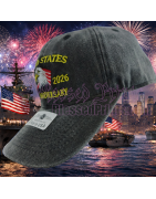 USA 250th Anniversary Made In USA  Cap Hat Veteran Eagle Black