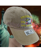 USA 250th Anniversary Made In USA  Cap Hat Veteran Eagle Black