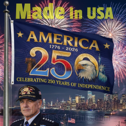 USA 250th Anniversary Made In USA  Cap Hat Veteran Eagle Black