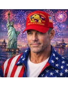 USA 250th Anniversary Made In USA  Cap Hat Veteran Eagle Red