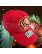 USA 250th Anniversary Made In USA  Cap Hat Veteran Eagle Red