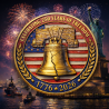 USA 250th Anniversary Made In USA  Gold Coin V3.0