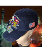 USA 250th Anniversary Made In USA  Cap Hat Veteran Eagle Black