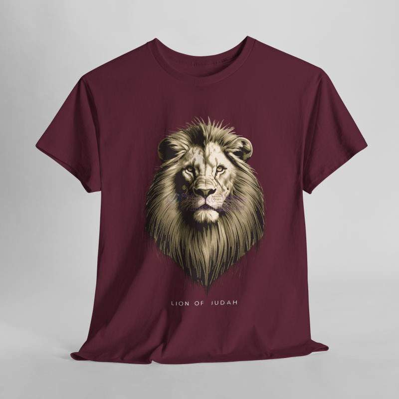Jesus Lion of Juda T-Shirt Black V 1.0 Jesus Lion of Juda T-Shirt Black V 1.0