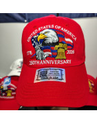 USA 250th Anniversary Made In USA  Cap Hat Veteran Eagle Black